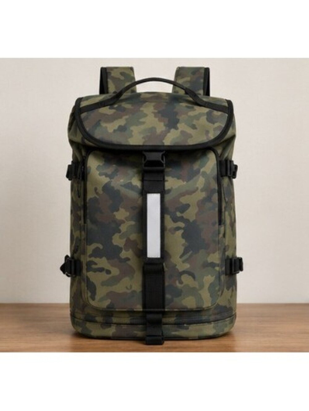 Convertible Gym Duffel Backpack, Shoe Compartment, Camo